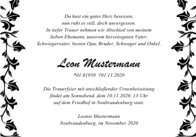 Waldweg, Trauerast, Waldlichtung, Baum, Trauerzweig. Danksagungen Trauer bei Sterbefall, Todesfall, Beerdigung und Trauerfall